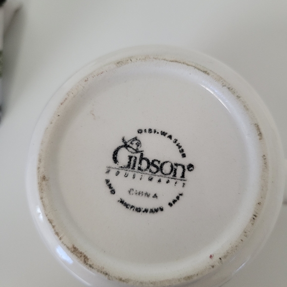 Adorable peach print mugs - Picture 5 of 6